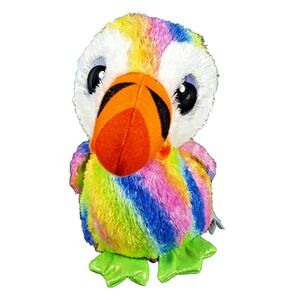 Lumo Stars Classic LENNI 2018 Big‎ Eyed Plush 6" Stuffed Animal Plushie Bird